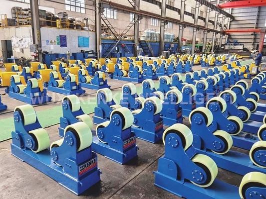 स्व संरेखित वेल्डिंग रोटेटर 100-1000 मिमी/मिनट गति रेंज 40t लोडिंग क्षमता और 6-60m/h रोलर गति के साथ